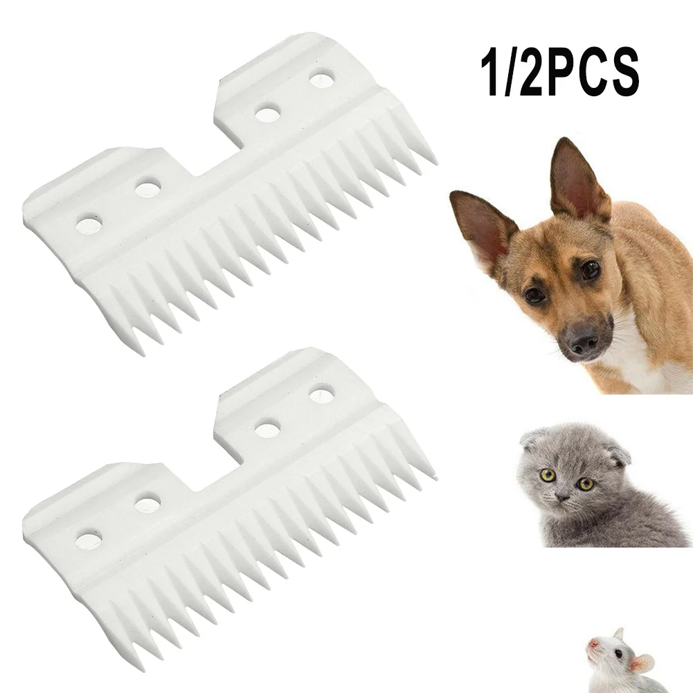 1/2pc 18 Teeth Pet Ceramic Blade Replacement For OSTER A5 Series Blades Cutter Professional Ceramics Blade Pet Grooming Clippers
1/2pc 18 Teeth Pet Ceramic Blade Replacement For OSTER A5 Series Blades Cutter Professional Ceramics Blade Pet Grooming Clippers