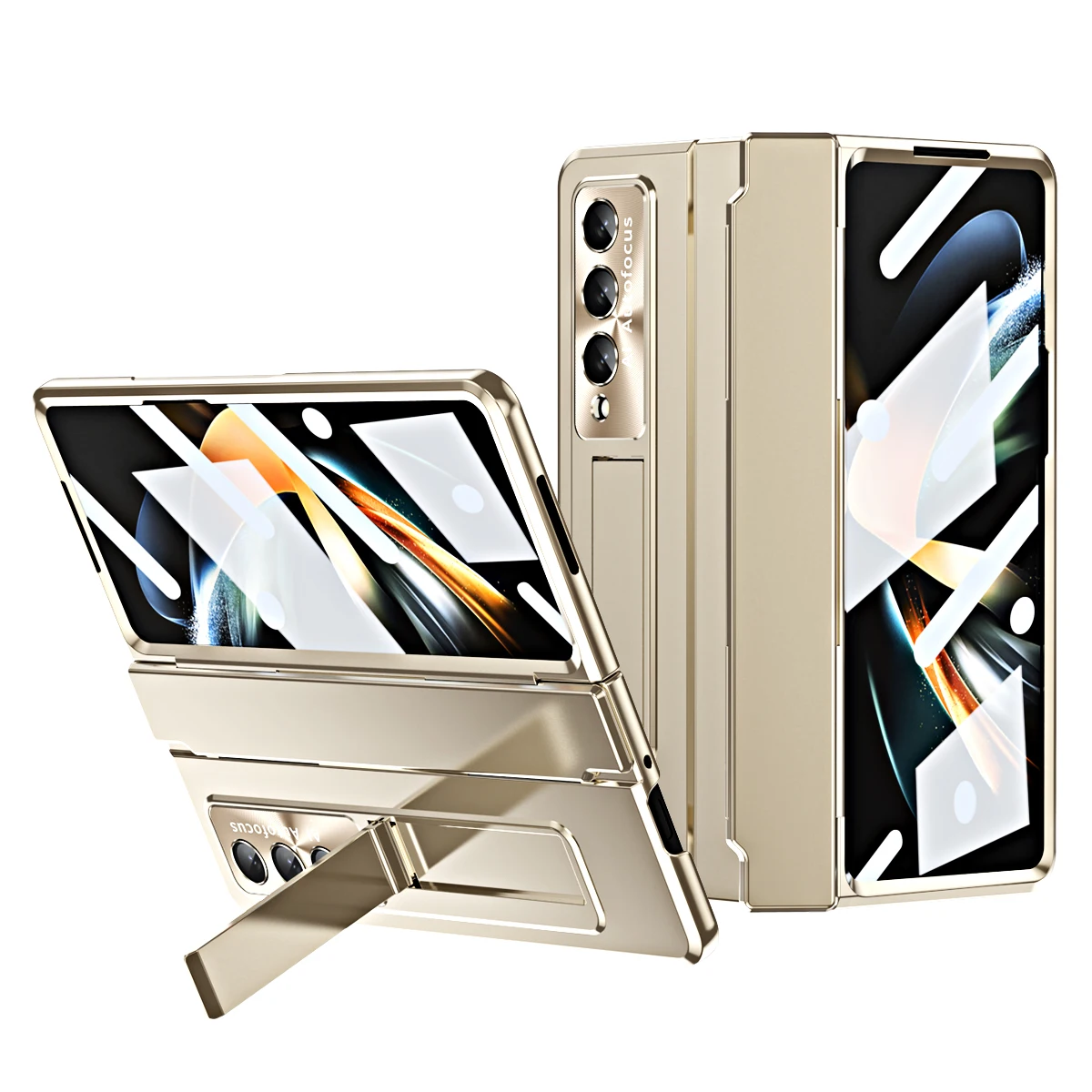 For Samsung Galaxy Z Fold 5 Case Armor Plating Fold 4 3 Case Shockproof Kickstand 360 Full Screen Protector Matte PC Phone Cover
For Samsung Galaxy Z Fold 5 Case Armor Plating Fold 4 3 Case Shockproof Kickstand 360 Full Screen Protector Matte PC Phone Cover
