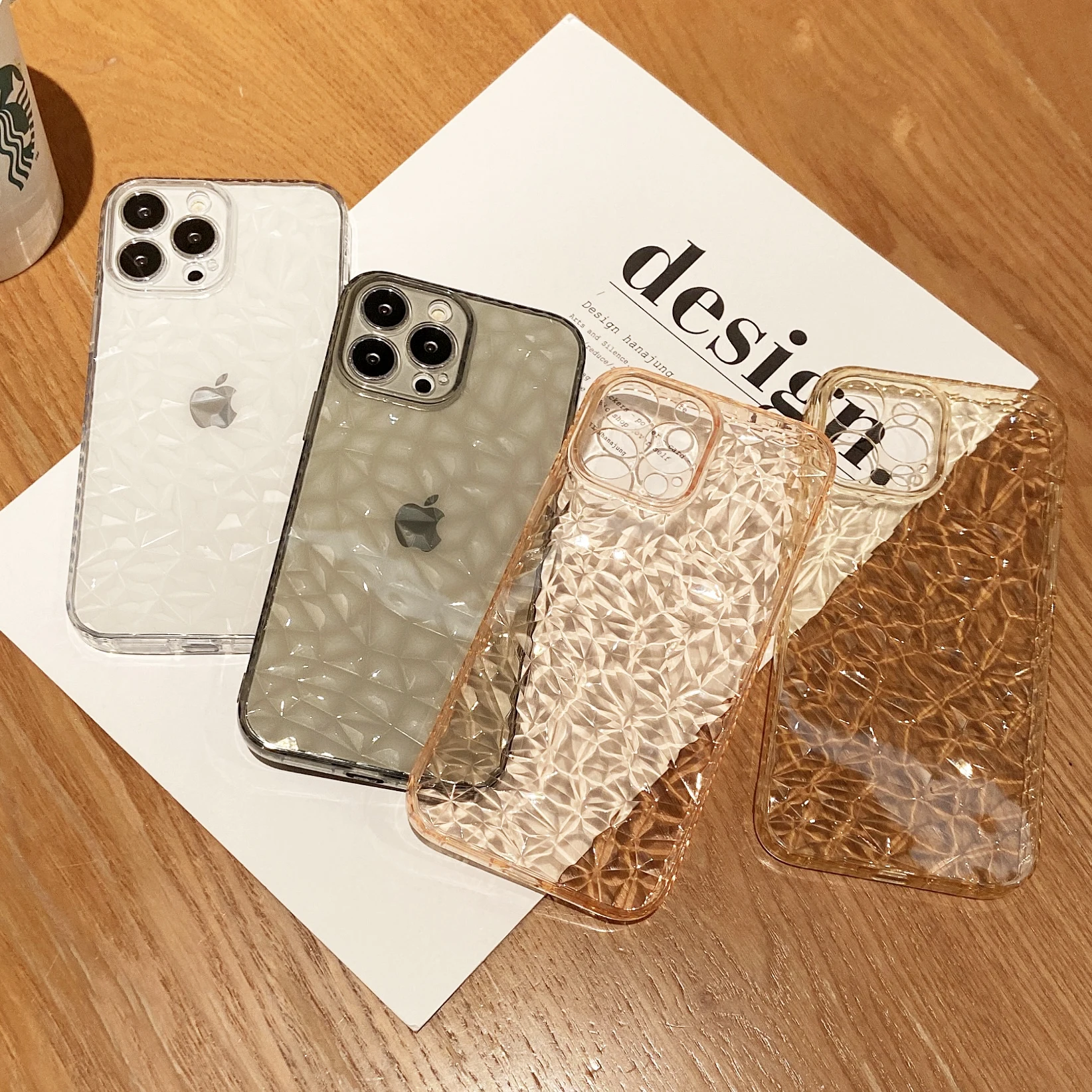Fashion Transparent Diamond Pattern Case For iPhone 13 12 11 Pro Max X XR XS Max 7 8 Plus SE 2020 Case Silicone TPU Back Cover
Fashion Transparent Diamond Pattern Case For iPhone 13 12 11 Pro Max X XR XS Max 7 8 Plus SE 2020 Case Silicone TPU Back Cover