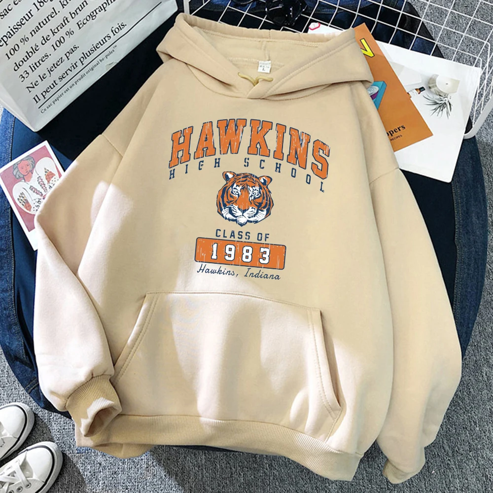 Hawkins High School Class Of 1983 Hoodies Mens Comfortable Tracksuit Hip Hop Fleece Streetwear Crewneck Pullovers Mans Clothing
Hawkins High School Class Of 1983 Hoodies Mens Comfortable Tracksuit Hip Hop Fleece Streetwear Crewneck Pullovers Mans Clothing
