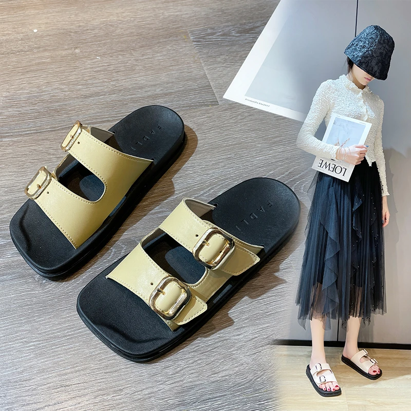 Casual Soft Cork Slippers Matte Women Men Summer Beach Slide Sandals Flip Flops Buckle Strap House Couples Outside Indoor Shoes
Casual Soft Cork Slippers Matte Women Men Summer Beach Slide Sandals Flip Flops Buckle Strap House Couples Outside Indoor Shoes
