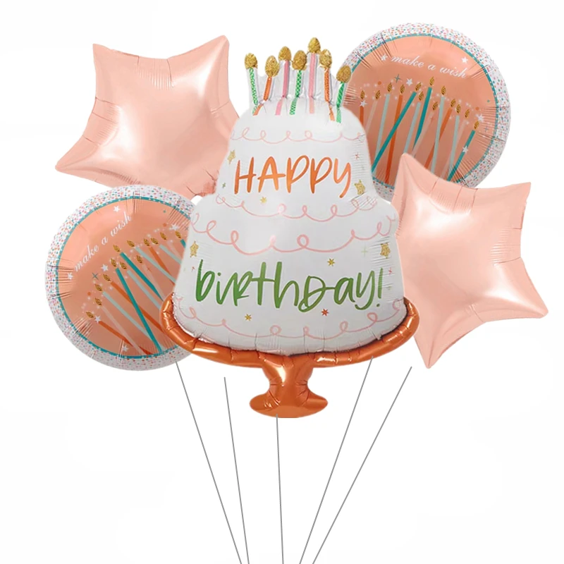 Набор воздушных шаров для торта на день рождения, 5 шт., детское украшение на годовщину, воздушный шар из алюминиевой пленки, Радужный Набор д...
Набор воздушных шаров для торта на день рождения, 5 шт., детское украшение на годовщину, воздушный шар из алюминиевой пленки, Радужный Набор д...