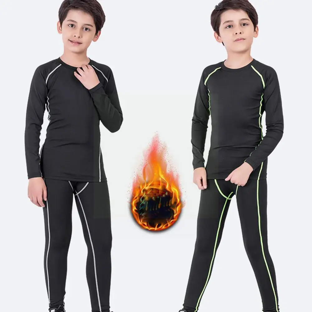 Winter Children's Sports Suit Quick Drying Thermal Underwear For Boys And Girls Basketball Football Compression Sportswear V7k8
Winter Children's Sports Suit Quick Drying Thermal Underwear For Boys And Girls Basketball Football Compression Sportswear V7k8