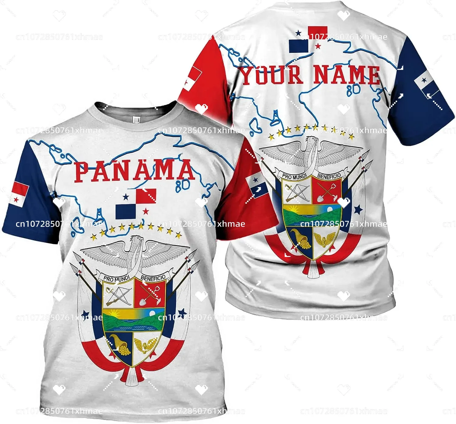 Free Custom Name Panama Flag Coat T-shirt Men's Women's Casual Round Neck Oversized Short Sleeves Fashion Harajuku Street Tops
Free Custom Name Panama Flag Coat T-shirt Men's Women's Casual Round Neck Oversized Short Sleeves Fashion Harajuku Street Tops