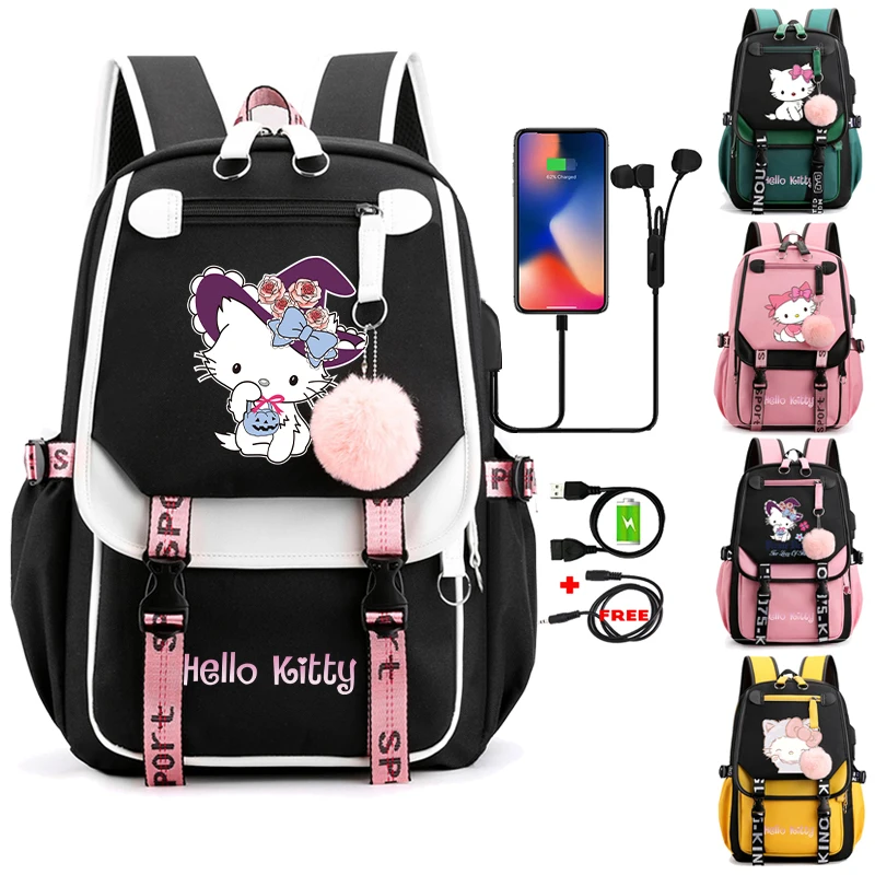 Sanrio Hello Kitty Student Bookbag Women Girl Laptop Snorlax Book Back To School Backpack Waterproof Schoolbag Mochilas Backpack
Sanrio Hello Kitty Student Bookbag Women Girl Laptop Snorlax Book Back To School Backpack Waterproof Schoolbag Mochilas Backpack