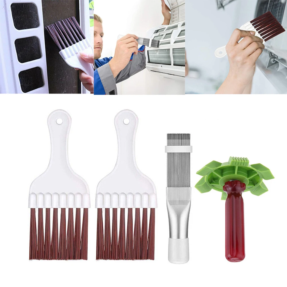 4pcs Cleaning Brush Car Air Conditioner Cleaning Tool Clean Tool Conditioner Cleaning Brush Fin Cleaner Fin Combs
4pcs Cleaning Brush Car Air Conditioner Cleaning Tool Clean Tool Conditioner Cleaning Brush Fin Cleaner Fin Combs