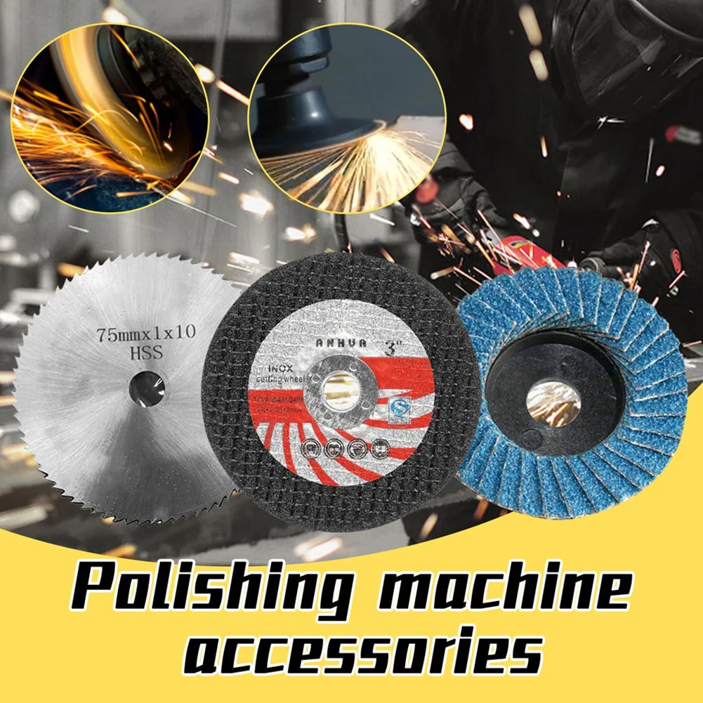 6pcs Mini Cutting Polishing Disc Diamond Saw Blade 75mm For 10mm Bore Angle Grinder HSS Carbite Cutting Polishing Disc Kit New
6pcs Mini Cutting Polishing Disc Diamond Saw Blade 75mm For 10mm Bore Angle Grinder HSS Carbite Cutting Polishing Disc Kit New