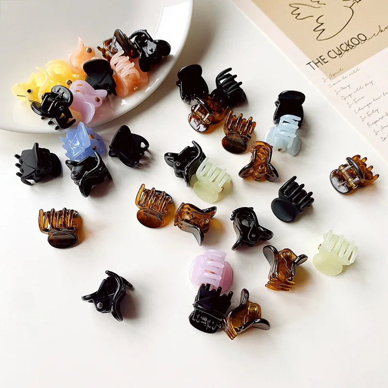 10Pcs Acrylic Women Mini Hair Clip Claw Cute Hair Clips Hairpin Clamp for Ladies Headwear Hair Styling Tools Girl Side Clip
10Pcs Acrylic Women Mini Hair Clip Claw Cute Hair Clips Hairpin Clamp for Ladies Headwear Hair Styling Tools Girl Side Clip