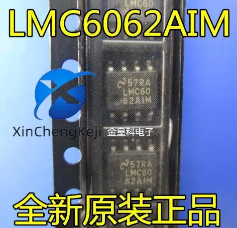 30 шт. Оригинальный Новый LMC6062 LMC6062IM LMC6062AIM SOP8 рабочий усилитель
30 шт. Оригинальный Новый LMC6062 LMC6062IM LMC6062AIM SOP8 рабочий усилитель
