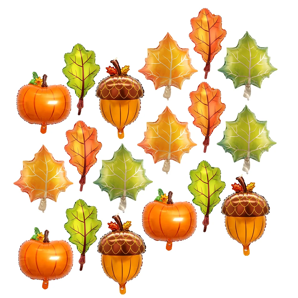 Balloons Balloon Fall Foil Party Thanksgiving Pumpkin Autumn Orange Maple Theme Arch Leaf Decorations Decor Pine Decoration
Balloons Balloon Fall Foil Party Thanksgiving Pumpkin Autumn Orange Maple Theme Arch Leaf Decorations Decor Pine Decoration