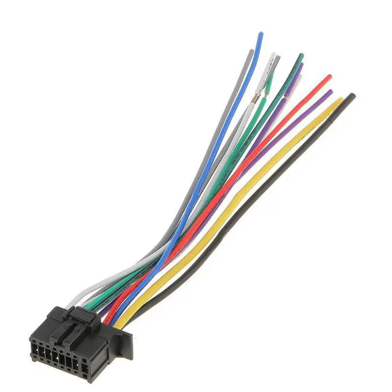 1 Pcs 16Pin Radio Wire Harness Audio Connector Line Replacement For Pioneer 2350 Car Stereo 6.3 Inch Meet EIA Color Code
1 Pcs 16Pin Radio Wire Harness Audio Connector Line Replacement For Pioneer 2350 Car Stereo 6.3 Inch Meet EIA Color Code