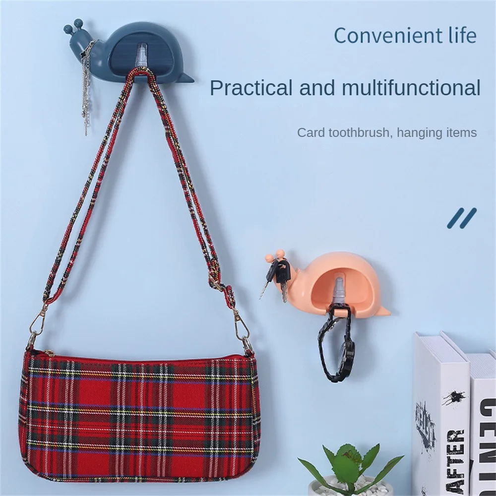 Bathroom Toiletries Home Storage Cute Practical Multi-purpose Hooks Snail Sucker Toothbrush Holder Hooks Stably Adsorbed Holder
Bathroom Toiletries Home Storage Cute Practical Multi-purpose Hooks Snail Sucker Toothbrush Holder Hooks Stably Adsorbed Holder