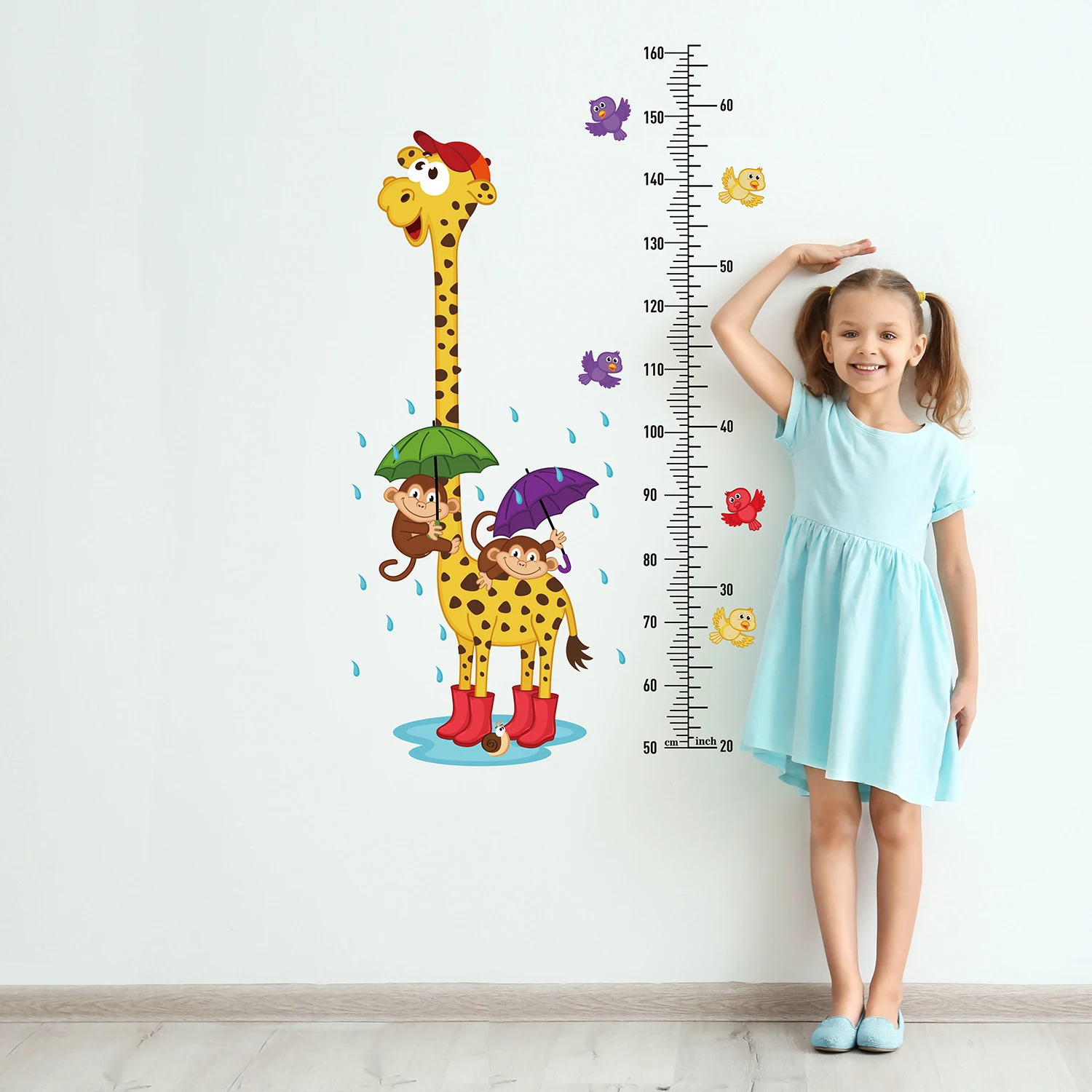 Funlife® Giraffe Height Wallpaper Record Growth Wall Stickers Waterproof Nursery Kids Girls Living Room Baby's Room Home Decor
Funlife® Giraffe Height Wallpaper Record Growth Wall Stickers Waterproof Nursery Kids Girls Living Room Baby's Room Home Decor