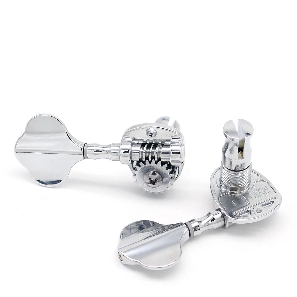4R/4L колышки для настройки гитары, хром Уилкинсон Цзинь Хо, открытый бас-тюнер с монтажным оборудованием
4R/4L колышки для настройки гитары, хром Уилкинсон Цзинь Хо, открытый бас-тюнер с монтажным оборудованием