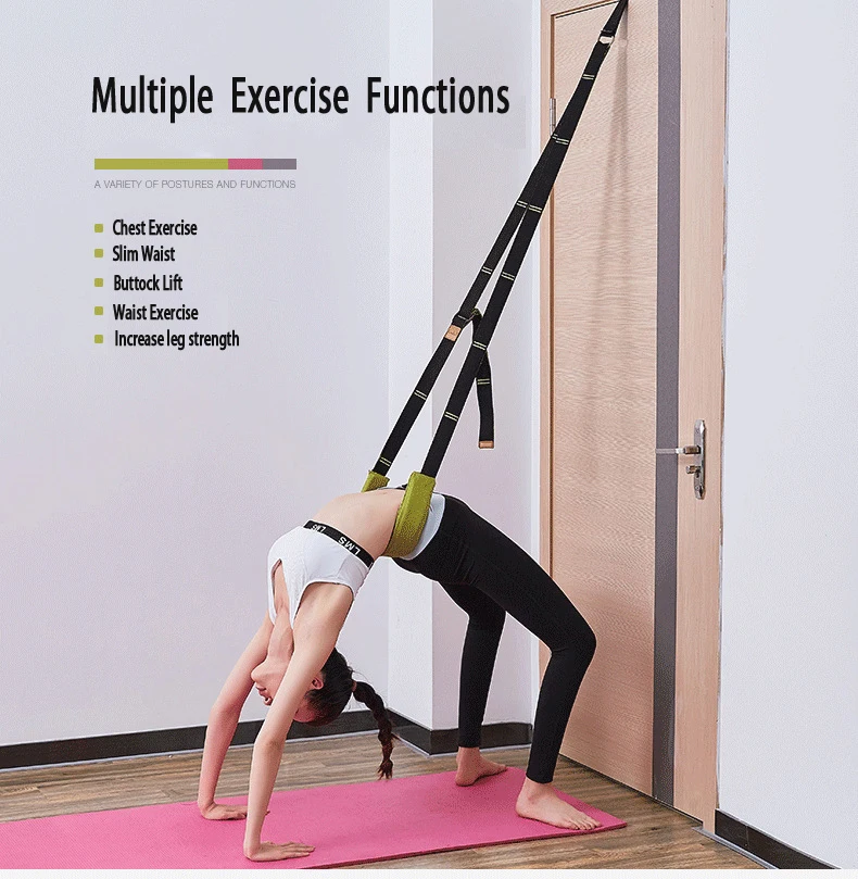 Yoga Pull Strap Belt Polyester Latex Elastic Latin Dance Stretching Band Loop Yoga Pilates GYM Fitness Exercise Resistance Bands
Yoga Pull Strap Belt Polyester Latex Elastic Latin Dance Stretching Band Loop Yoga Pilates GYM Fitness Exercise Resistance Bands