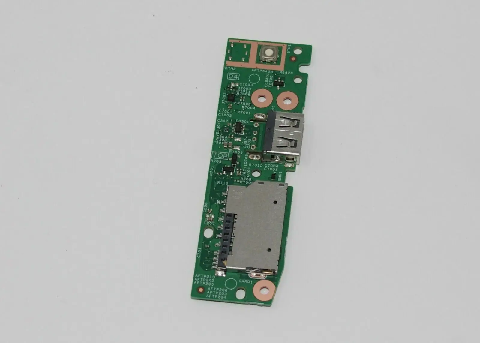 FOR Dell Inspiron 14 5482 2-in-1 Power ButtonUSBSD Card Reader IO Board 2Y03W 02Y03W
FOR Dell Inspiron 14 5482 2-in-1 Power ButtonUSBSD Card Reader IO Board 2Y03W 02Y03W