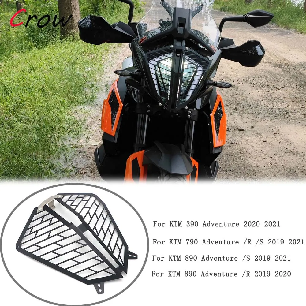 

Motorcycle Accessories Headlight grille Headlight Front Lamp Protective cover For KTM 390 790 890 Adventure R 390 Adventure