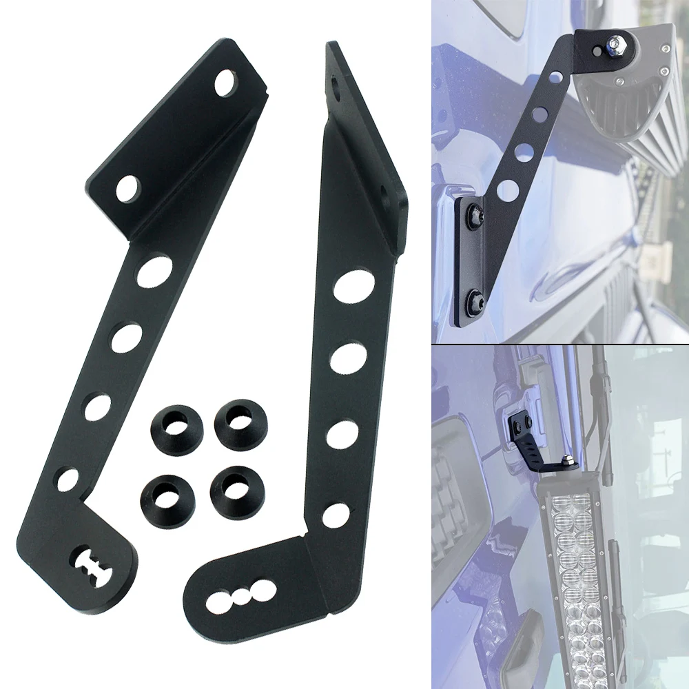 for JL Led Light Bar Windshield Hood Mount Bracket For Jeep Wrangler JL 2018 2019 2020 Driving Led Bar Lighting Holder
for JL Led Light Bar Windshield Hood Mount Bracket For Jeep Wrangler JL 2018 2019 2020 Driving Led Bar Lighting Holder