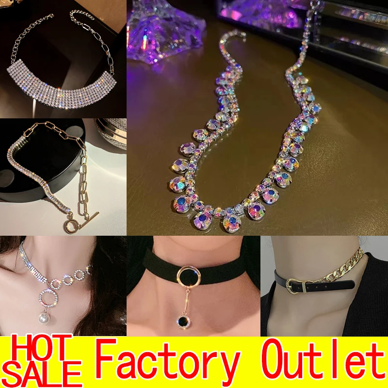2023 Korean Sweet Colorful Acrylic Boho Necklace for Women Vintage Fashion Shiny Crystal Clavicle Chain Jewelry Prom Accessories
2023 Korean Sweet Colorful Acrylic Boho Necklace for Women Vintage Fashion Shiny Crystal Clavicle Chain Jewelry Prom Accessories