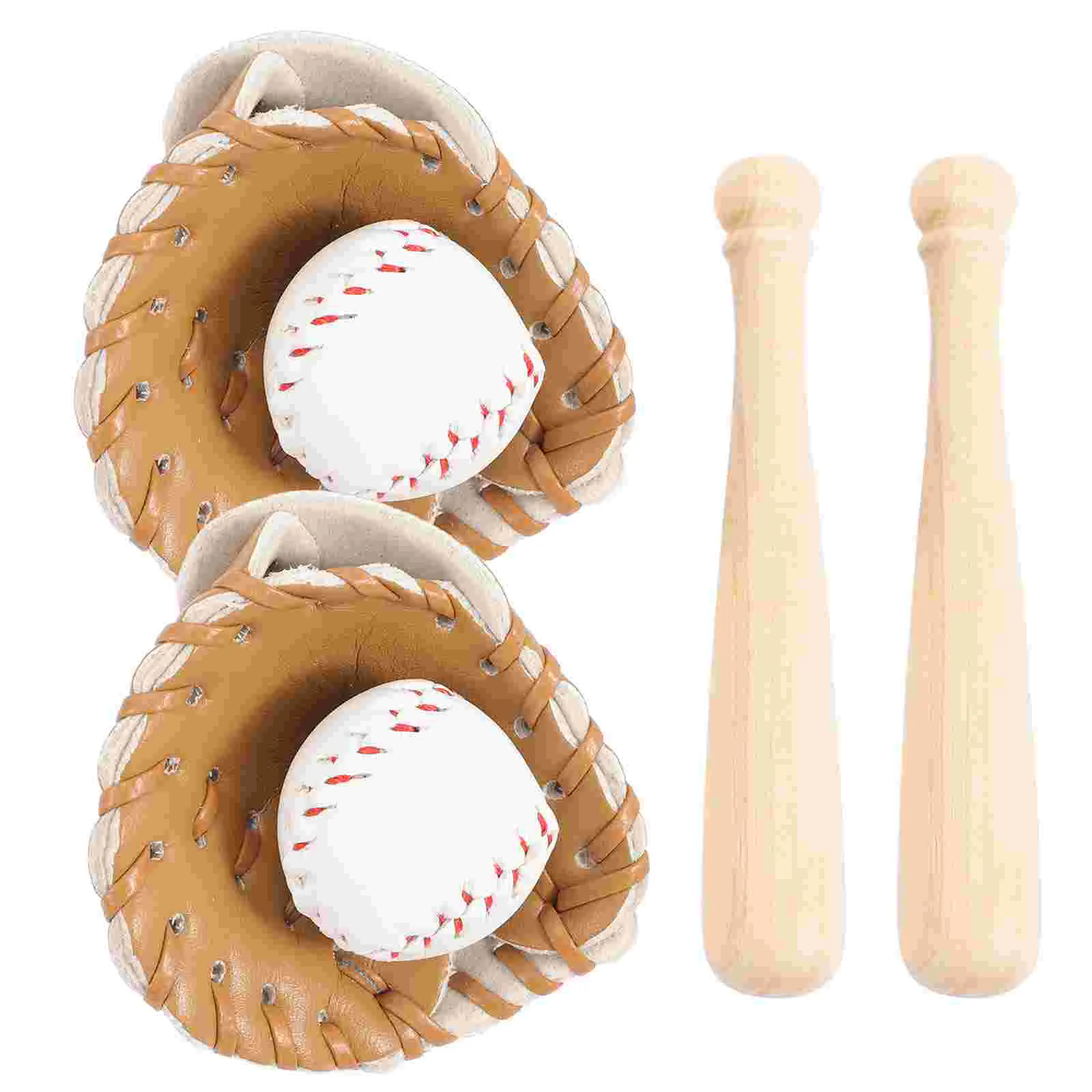 2 Sets of Miniatures Sports Mini Baseball Bat Glove Ball Kit Keychain Handbag Ornaments
2 Sets of Miniatures Sports Mini Baseball Bat Glove Ball Kit Keychain Handbag Ornaments