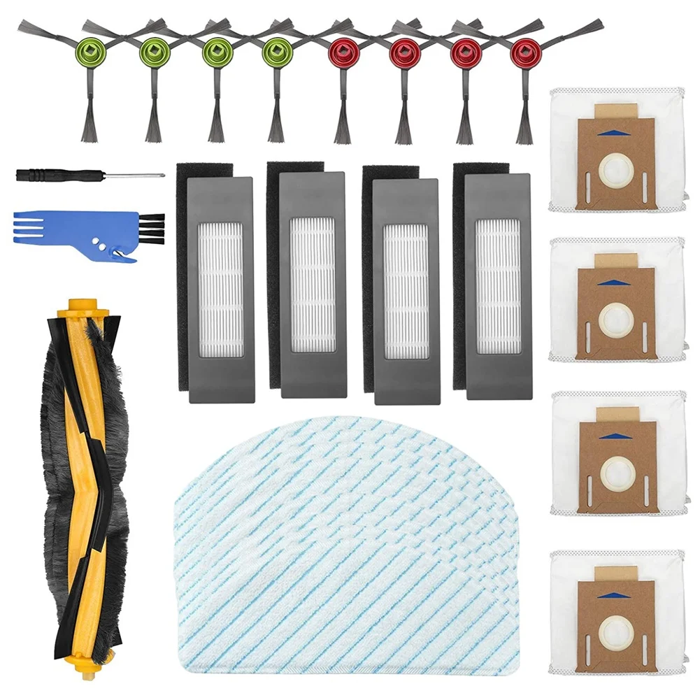 Accessory Kit Replacement for DEEBOT OZMO 920 950 T8 T9 Max N8 Series Robot Vacuum Cleaner Parts 
Accessory Kit Replacement for DEEBOT OZMO 920 950 T8 T9 Max N8 Series Robot Vacuum Cleaner Parts