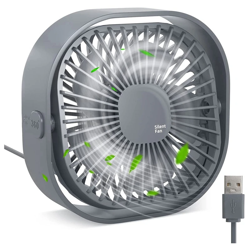Small USB Desk Fan, 3 Speeds Portable Table Fan, 360°Rotatable Personal Mini Fan, Small Cooling Fan By USB Plug
Small USB Desk Fan, 3 Speeds Portable Table Fan, 360°Rotatable Personal Mini Fan, Small Cooling Fan By USB Plug