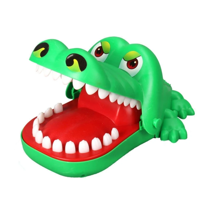 

Crocodile Teeth Toy Game for Kids Ages- 4 and Up Random Bite Novelty Toy Crocodile Biting Finger Dentist Game