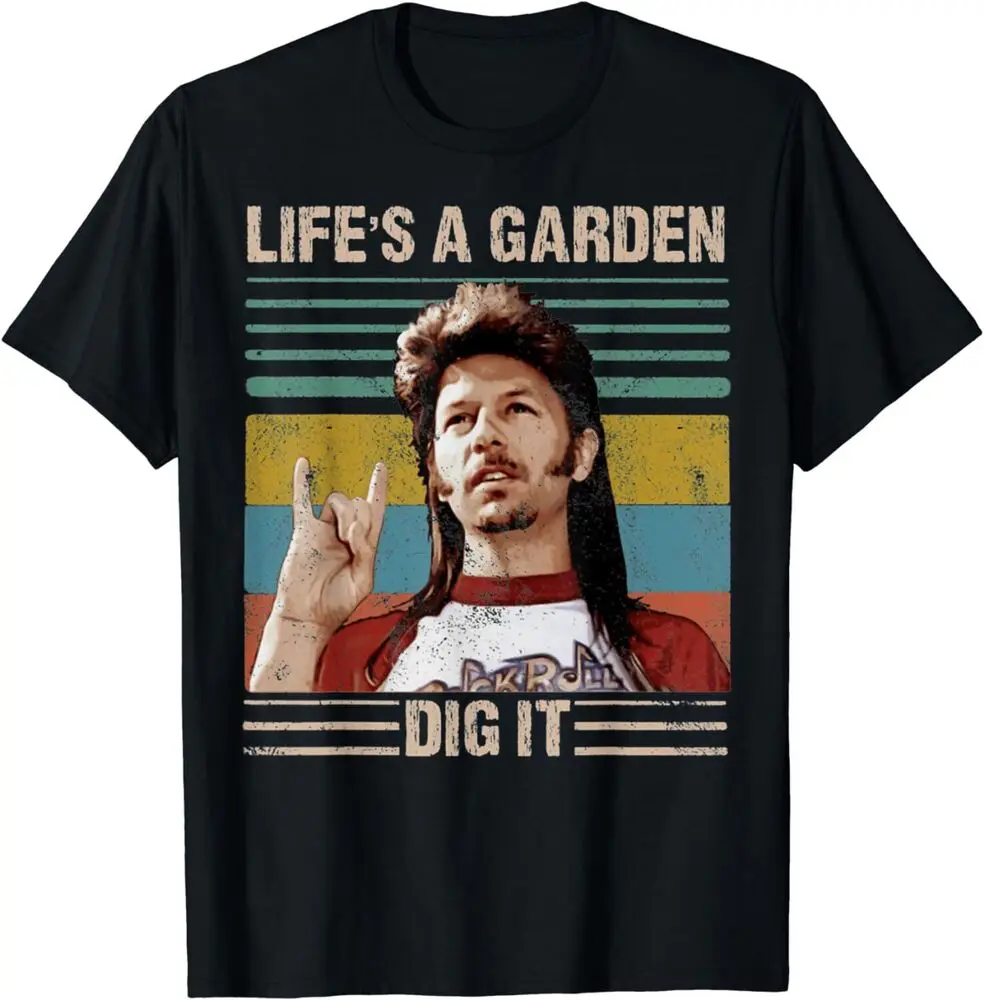 Новые винтажные смешные футболки с рисунком садоводства из аниме Life Is A Garden Dig It