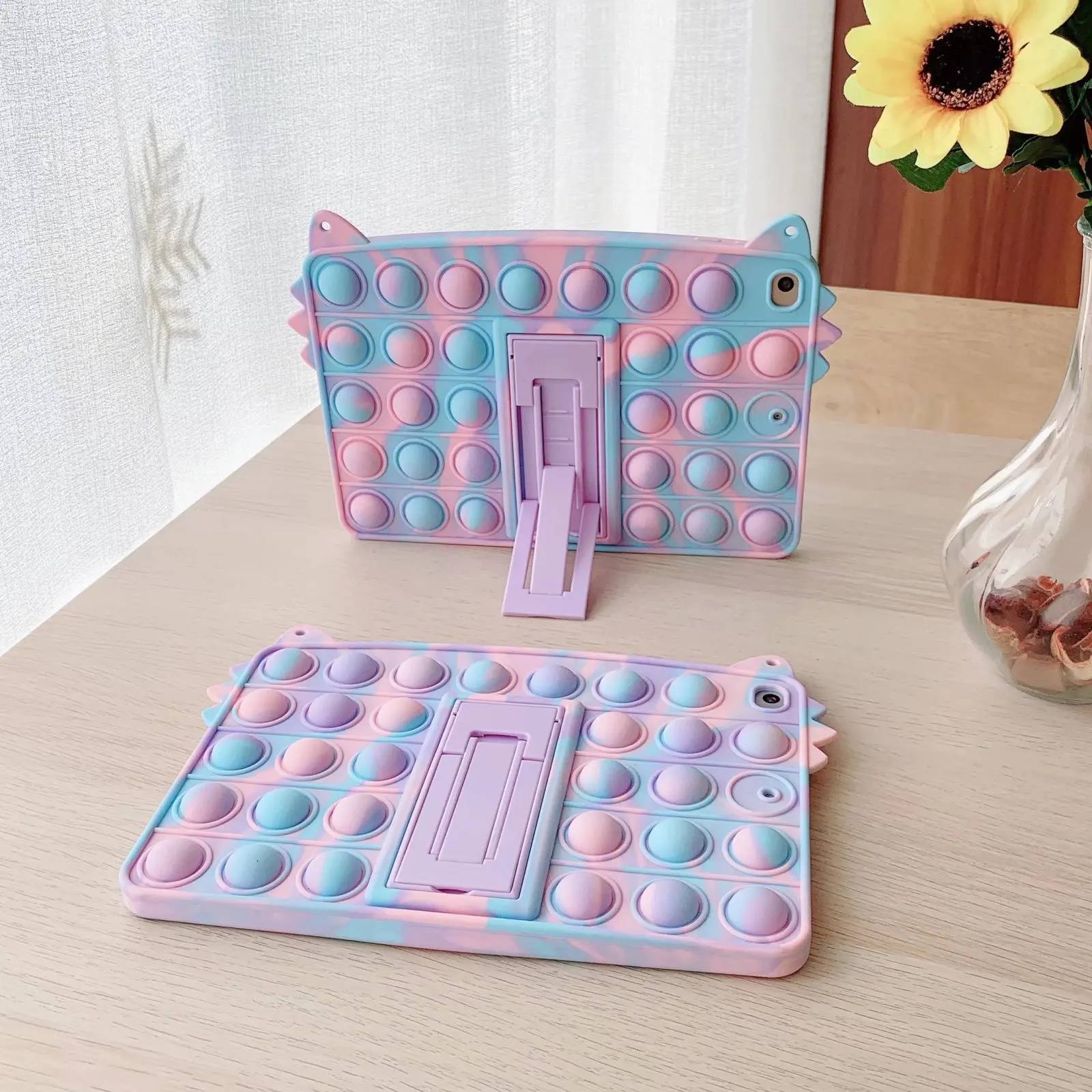Bubble Fidget Case for iPad 7th 8th 10.2 Pro 11 9.7 10.5 2018 2017 Air 1 2 3 4 10.9 Mini 6 2021 Rainbow tablet Protection Cover
Bubble Fidget Case for iPad 7th 8th 10.2 Pro 11 9.7 10.5 2018 2017 Air 1 2 3 4 10.9 Mini 6 2021 Rainbow tablet Protection Cover