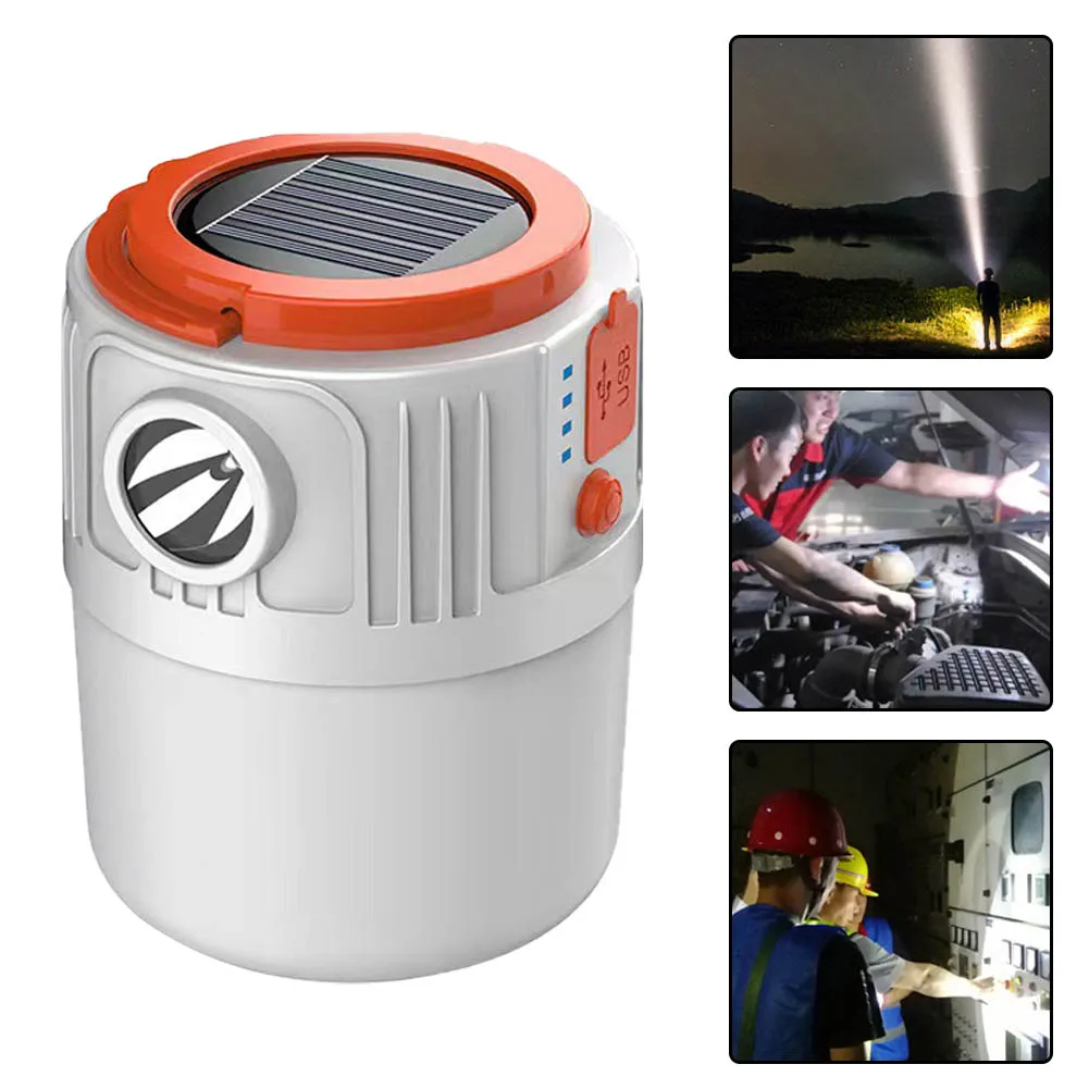 Solar Camping LED Lantern 6 Gears Remote Control USB Rechargeable Tent Light Outdoor Hiking Night Fishing Light Equipment
Solar Camping LED Lantern 6 Gears Remote Control USB Rechargeable Tent Light Outdoor Hiking Night Fishing Light Equipment