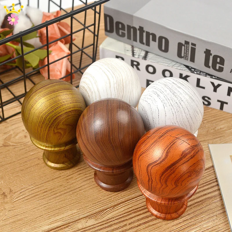 New curtain rod Roman rod decorative head blow molding round head decorative curtain accessories head plug
New curtain rod Roman rod decorative head blow molding round head decorative curtain accessories head plug