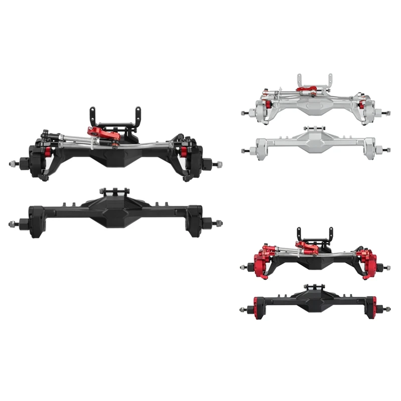 Интегрированная ЧПУ Передняя и задняя портальная ось для 1/10 RC Crawler Car Axial SCX10 и SCX10 II для RGT 86100 Redcat детали черного цвета
Интегрированная ЧПУ Передняя и задняя портальная ось для 1/10 RC Crawler Car Axial SCX10 и SCX10 II для RGT 86100 Redcat детали черного цвета