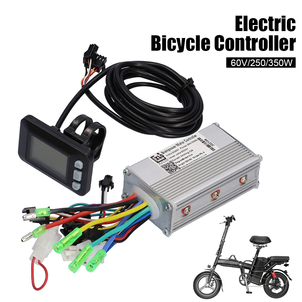 60V 250W/350W Brushless Controller Kit With LCD Meter For Electric Bicycle E-Bike Electric Scooter Accessories Easy To Install
60V 250W/350W Brushless Controller Kit With LCD Meter For Electric Bicycle E-Bike Electric Scooter Accessories Easy To Install