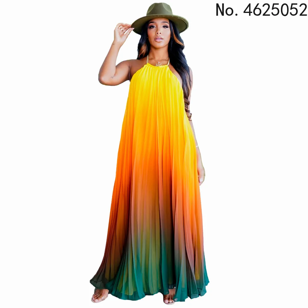 Elegant Satin Silk Dress Women Sexy Sleeveless Stand Collar Evening Party Long Dresses 2022 VONDA Beach Sundress Casual Vestido
Elegant Satin Silk Dress Women Sexy Sleeveless Stand Collar Evening Party Long Dresses 2022 VONDA Beach Sundress Casual Vestido
