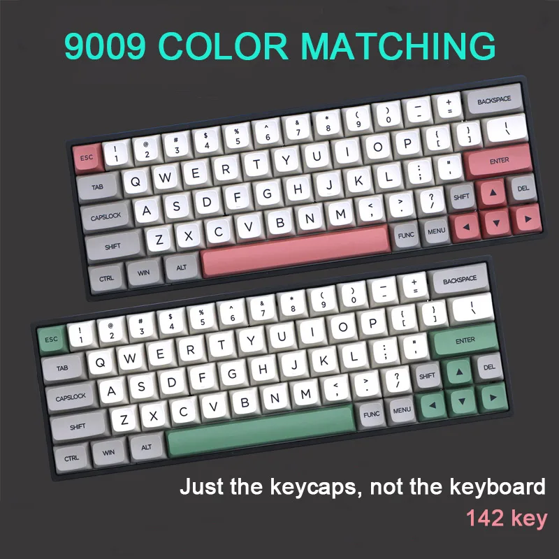 142 клавиш/комплект 9009 Ретро серые белые колпачки для клавиш PBT сублимационный OEM профиль персонализированные колпачки для механической клавиатуры MX Switch
142 клавиш/комплект 9009 Ретро серые белые колпачки для клавиш PBT сублимационный OEM профиль персонализированные колпачки для механической клавиатуры MX Switch