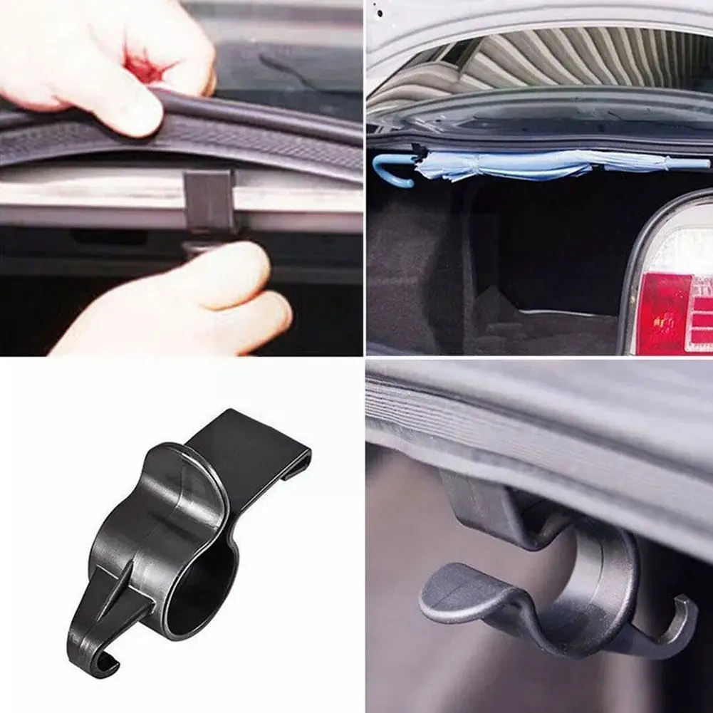

Автомобильный держатель зонта для багажника многофункциональный автомобильный крючок для хранения вешалка для салона автомобиля маленьк...
