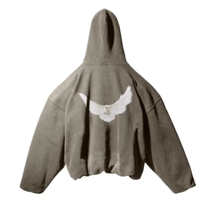 Euramerican High Street Coconut YE Letter Tripartite Joint Name Peace Pigeon Logo Printed Male and Female Lovers Hooded Sweater
Euramerican High Street Coconut YE Letter Tripartite Joint Name Peace Pigeon Logo Printed Male and Female Lovers Hooded Sweater