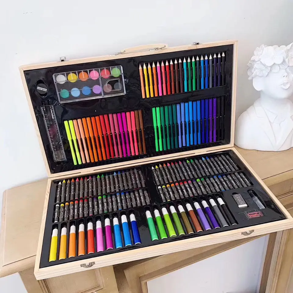 Multicolour 150/180 Colors Professional Watercolor Pencils Set Artist Painting Sketching Soft Color Pencil School Art Supplies
Multicolour 150/180 Colors Professional Watercolor Pencils Set Artist Painting Sketching Soft Color Pencil School Art Supplies