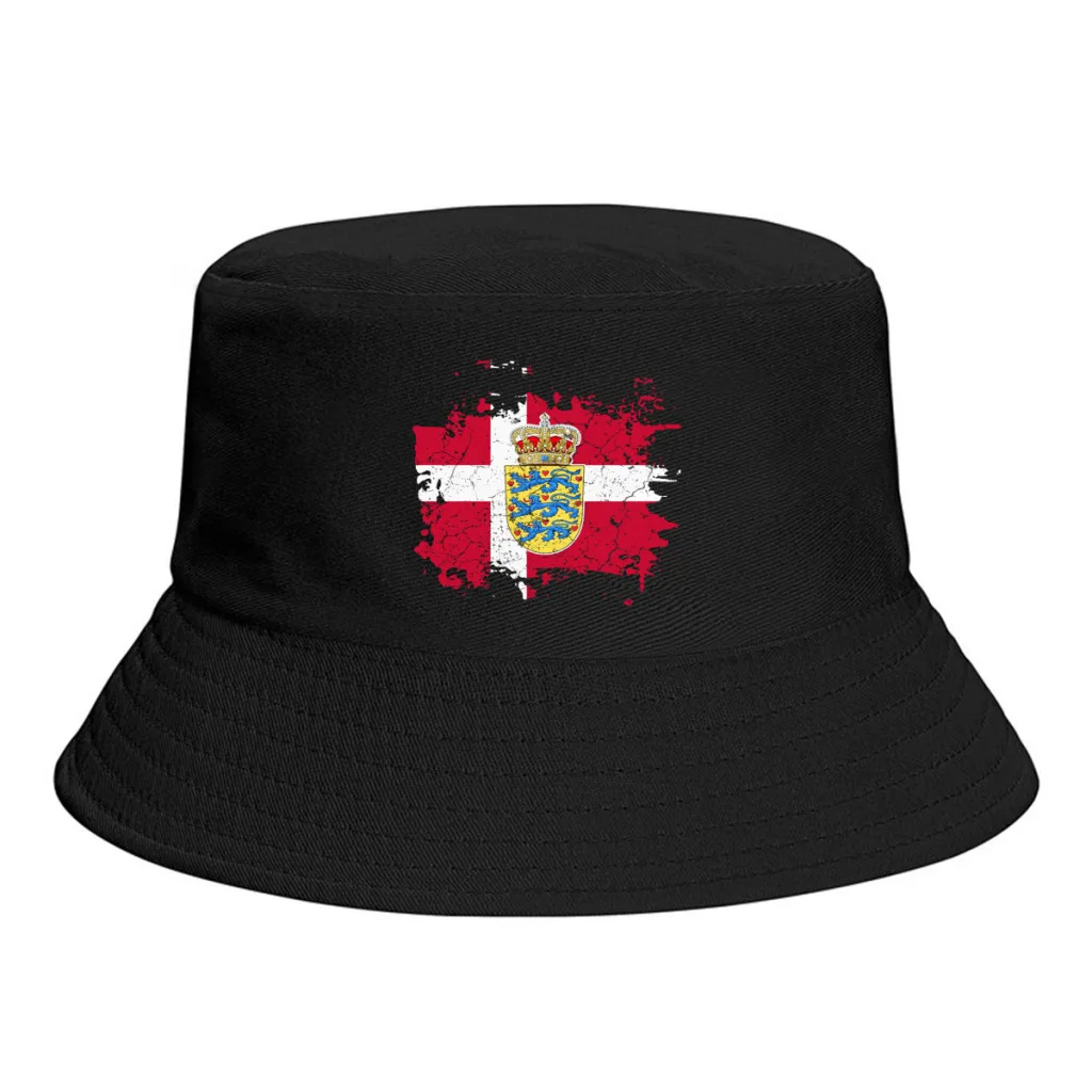 Denmark Coat FLAG Bucket Hat Polyester Men Women Fisherman Hat Customized Fashion Hiking Caps 
Denmark Coat FLAG Bucket Hat Polyester Men Women Fisherman Hat Customized Fashion Hiking Caps