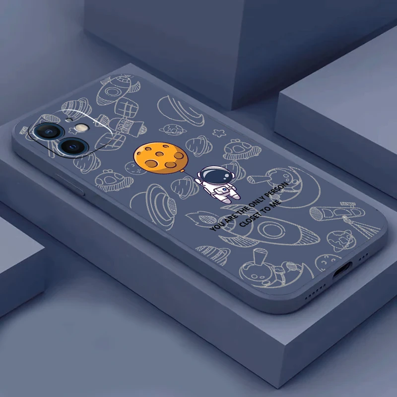 Cool Rocket Spaceman Case For iPhone 12 13 Pro Max Mini 11 Pro Max X XR XS MAX SE2020 8 7 6 6S Plus Cute Silicone Phone Cover
Cool Rocket Spaceman Case For iPhone 12 13 Pro Max Mini 11 Pro Max X XR XS MAX SE2020 8 7 6 6S Plus Cute Silicone Phone Cover