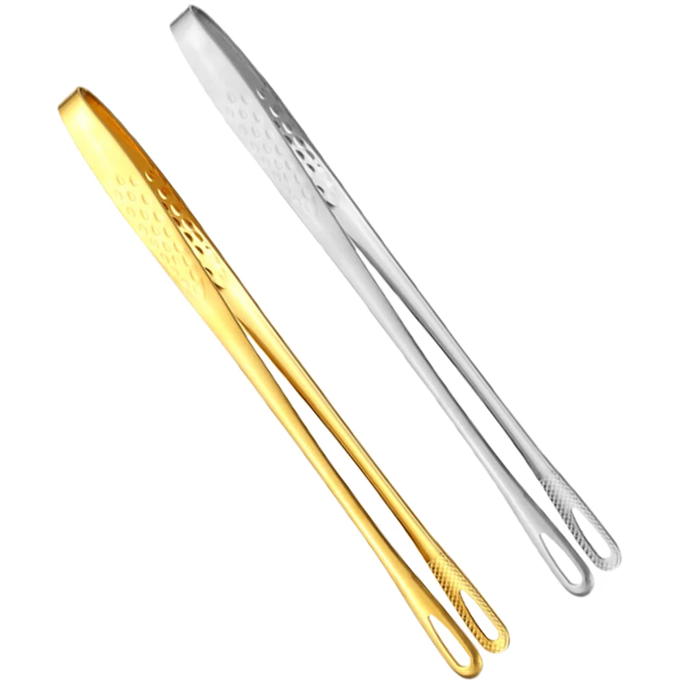 Stainless Steel Food Tongs Kitchen Grilling Cooking Barbecue Chef Clamps Pastry
Stainless Steel Food Tongs Kitchen Grilling Cooking Barbecue Chef Clamps Pastry