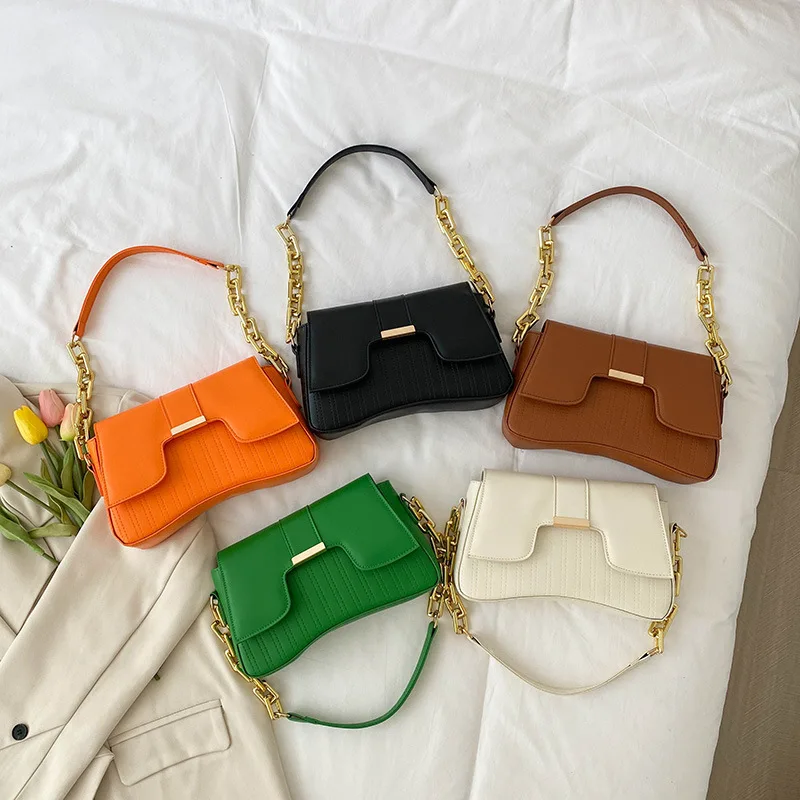2022 PU Leather Ladies Underarm Bags Fashion Chain Small Handbags Lady Casual Solid Color Handbags Crossbody Women Shoulder Bags
2022 PU Leather Ladies Underarm Bags Fashion Chain Small Handbags Lady Casual Solid Color Handbags Crossbody Women Shoulder Bags