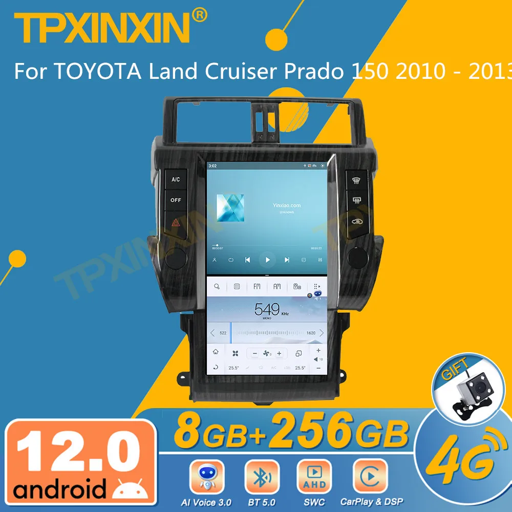 For TOYOTA Land Cruiser Prado 150 2010 - 2013 Android Car Radio Tesla screen 2Din Stereo Receiver Autoradio Multimedia Player
For TOYOTA Land Cruiser Prado 150 2010 - 2013 Android Car Radio Tesla screen 2Din Stereo Receiver Autoradio Multimedia Player
