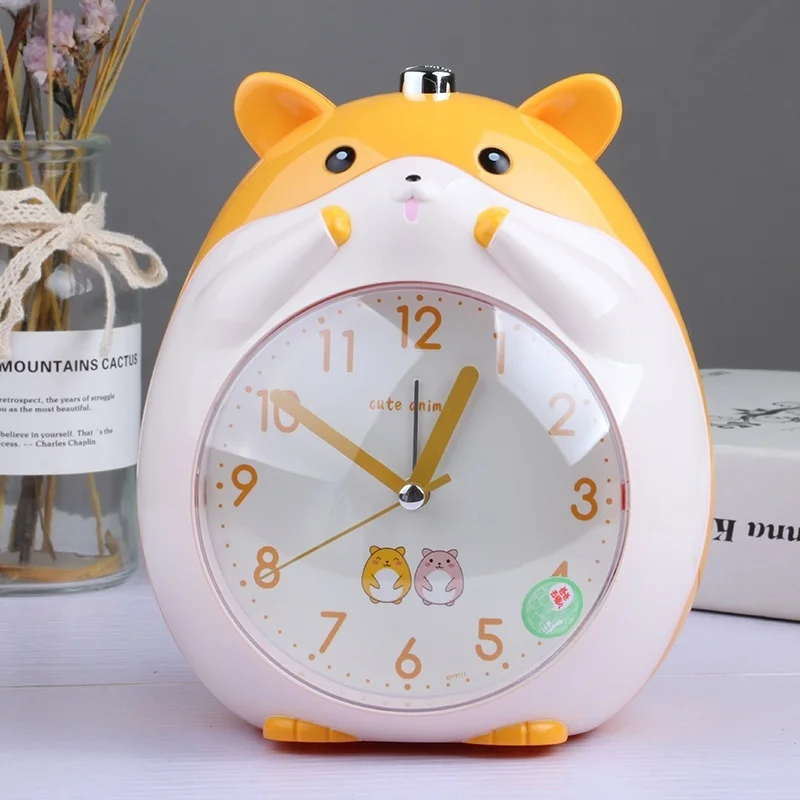 Alarm clock creative cute cartoon children students silent night light bedside with multifunctional sleepy voice lazy alarm
Alarm clock creative cute cartoon children students silent night light bedside with multifunctional sleepy voice lazy alarm