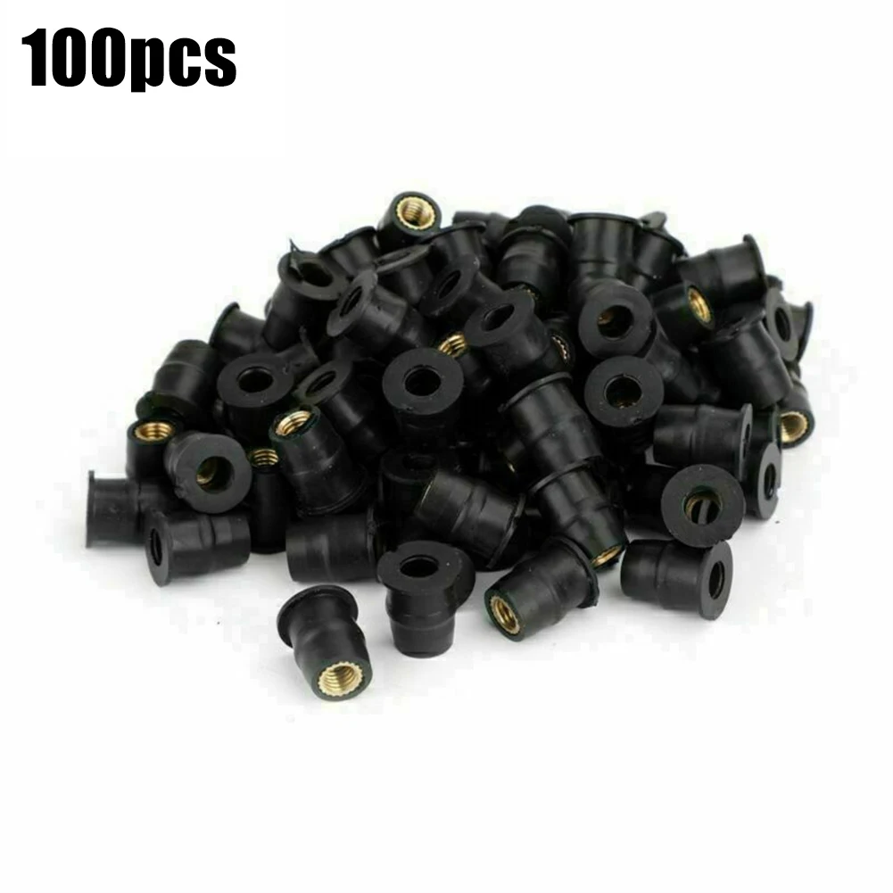 Rubber Nut Neoprene Nut Outdoor 100 Pcs /Set 10mm / 3/8\\\" Hole Size M5-.8 Thread Rubber With Captive Brass Nut
Rubber Nut Neoprene Nut Outdoor 100 Pcs /Set 10mm / 3/8\\\" Hole Size M5-.8 Thread Rubber With Captive Brass Nut