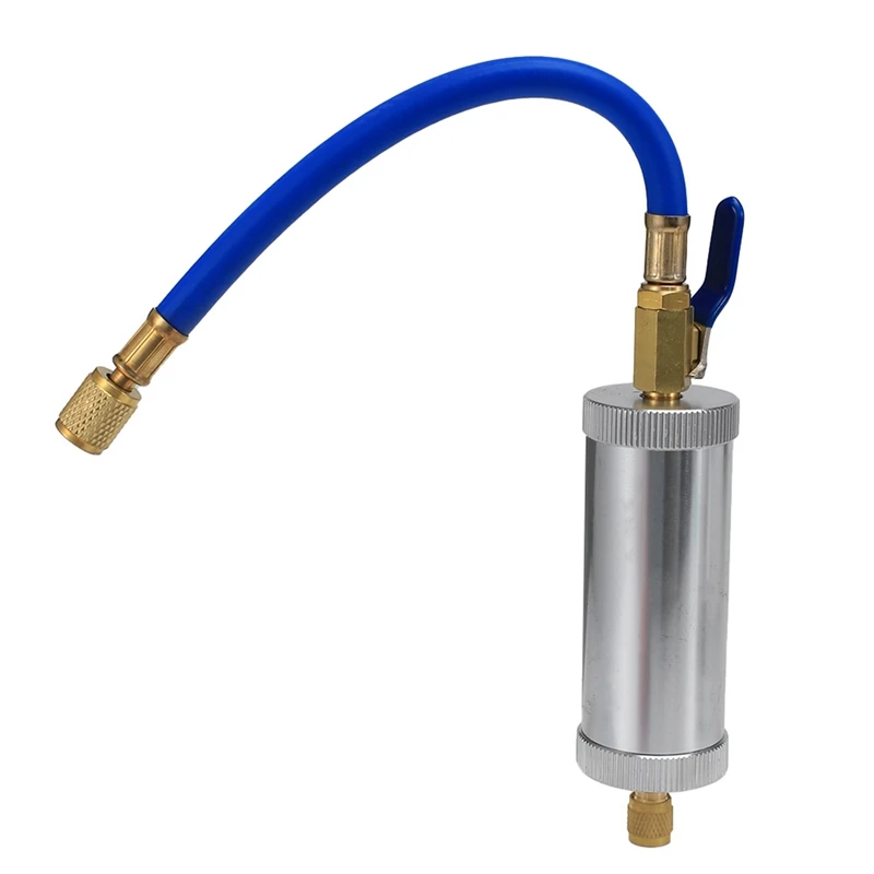Dye Injector Air Conditioning Car Oil Injection R12 R134A R22 Dye Injection 2 Ounce Pure Liquid Coolant Filler Tube
Dye Injector Air Conditioning Car Oil Injection R12 R134A R22 Dye Injection 2 Ounce Pure Liquid Coolant Filler Tube
