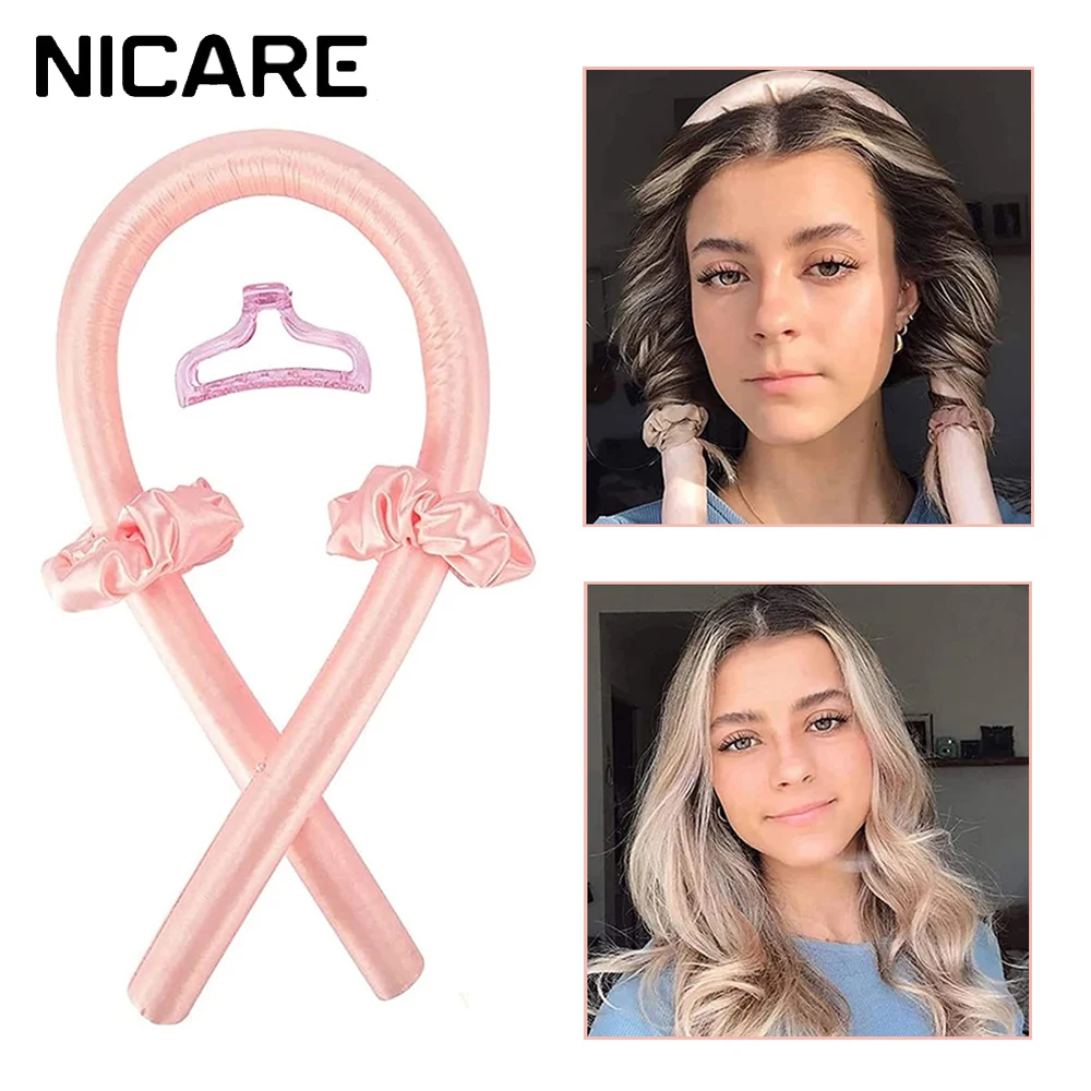 Щипцы для завивки волос NICARE, гибкие бигуди без нагрева, спиральные Инструменты для укладки волос
Щипцы для завивки волос NICARE, гибкие бигуди без нагрева, спиральные Инструменты для укладки волос