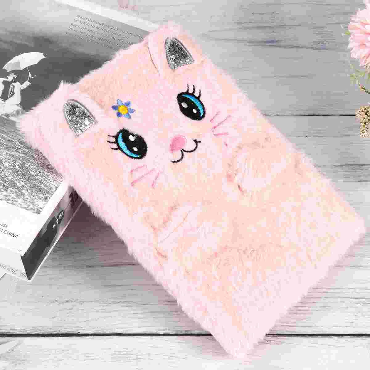 Cartoon Girls Notebook Fashion Plush Scrapbook Adorable Notebook Writing Pad Students Supplies (Cat)
Cartoon Girls Notebook Fashion Plush Scrapbook Adorable Notebook Writing Pad Students Supplies (Cat)
