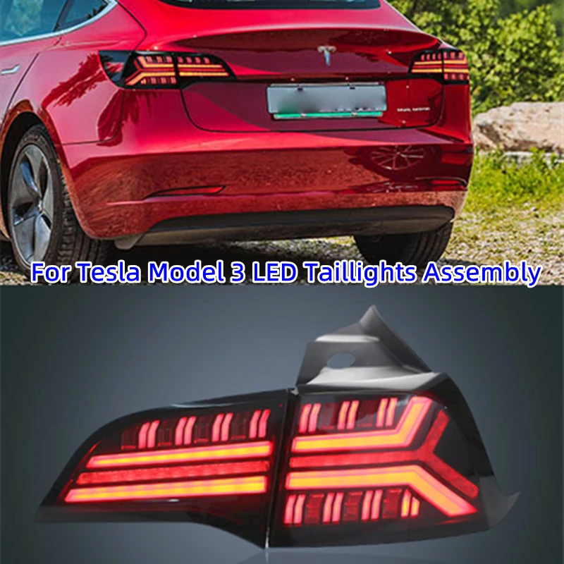 Автомобильная задняя фара для Tesla Model 3, модель Y 2017 - 2022 светодиодный, задние фары в сборе, последовательный динамический сигнал поворота, двойная задняя фара
Автомобильная задняя фара для Tesla Model 3, модель Y 2017 - 2022 светодиодный, задние фары в сборе, последовательный динамический сигнал поворота, двойная задняя фара