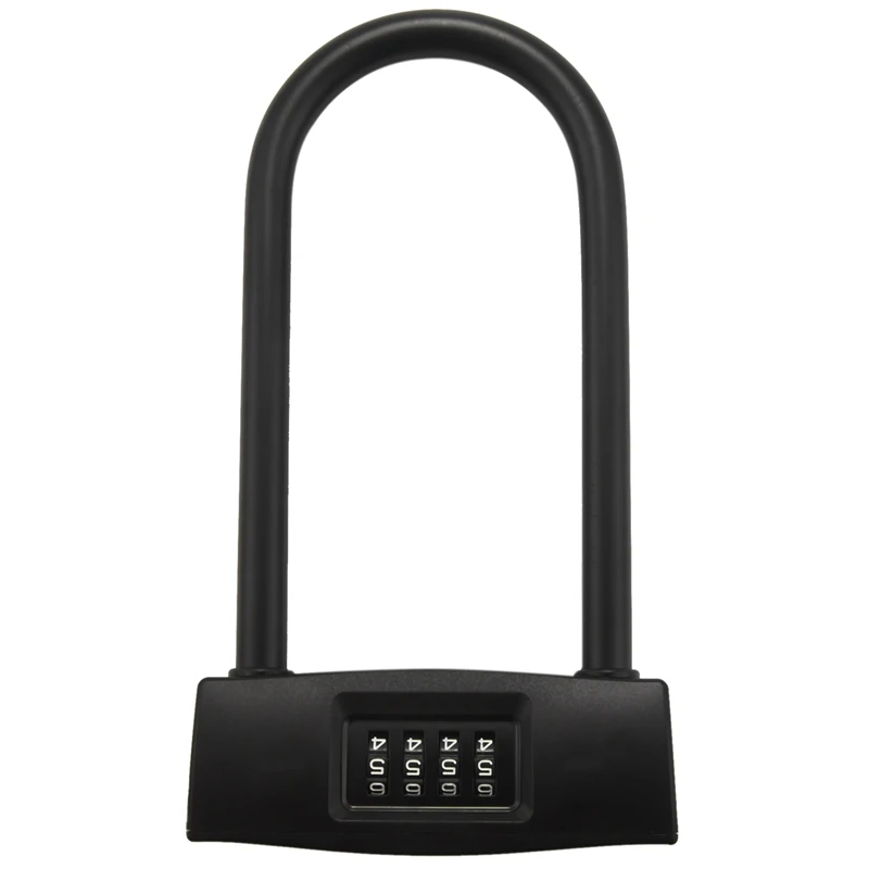 Bicycles U Lock, Heavy Duty Bike Scooter Motorcycles Combination Lock Combo Gate Lock For Anti Theftblack
Bicycles U Lock, Heavy Duty Bike Scooter Motorcycles Combination Lock Combo Gate Lock For Anti Theftblack